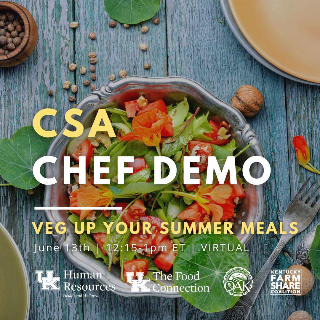 Veg Up Your Summer Meals Virtual Chef Demo 